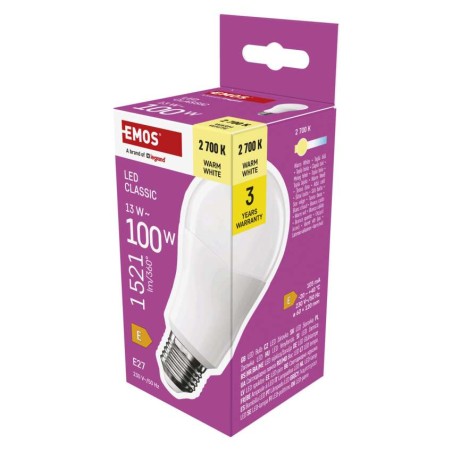 8 + 2 St. Gratis – LED Lampe Classic A60 / E27 / 13 W (100 W) / 1 521 lm / Warmweiß