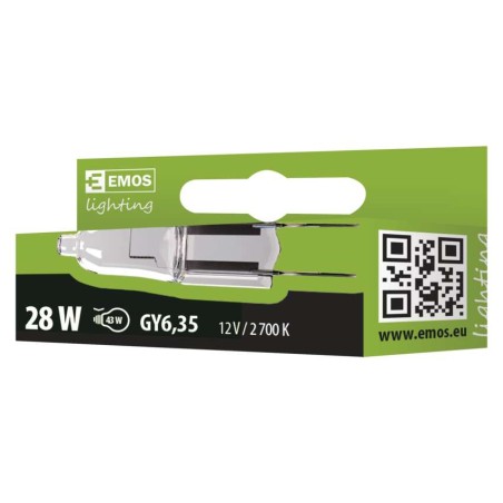 Halogenová žárovka ECO JC 28W 12V G6,35 teplá bílá, stmív.