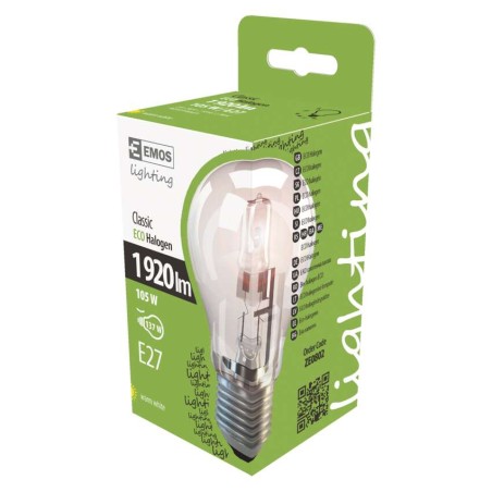 Halogénová žiarovka ECO A60 105W E27 teplá biela, stmiev.