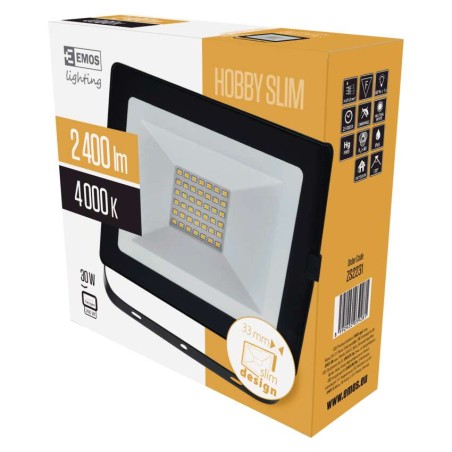 LED reflektor HOBBY SLIM 30W NW