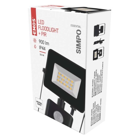 LED reflektor SIMPO mit Bewegungssensor, 10,5 W, neutralweiß