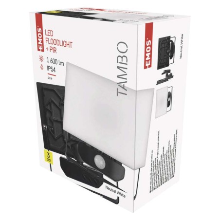 LED-Strahler TAMBO mit Bewegungsmelder, 20W