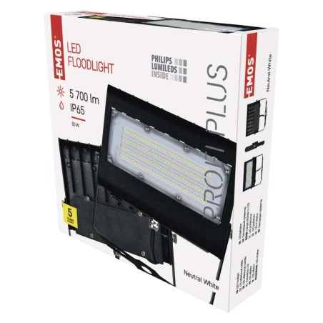 EMOS AGENO LED reflektor 50W 5700lm természetes fehér