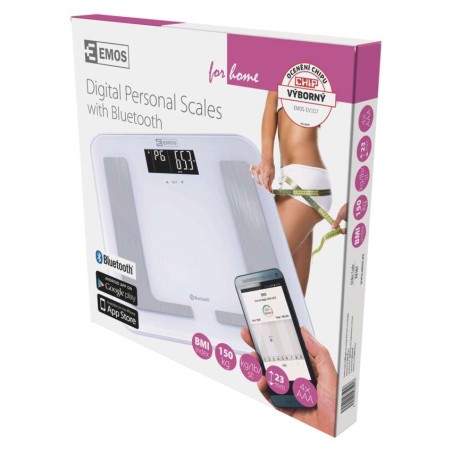 Waga łazienkowa EV107, BMI, Bluetooth
