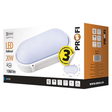 LED prisadené svietidlo S810-P20 20W studená biela