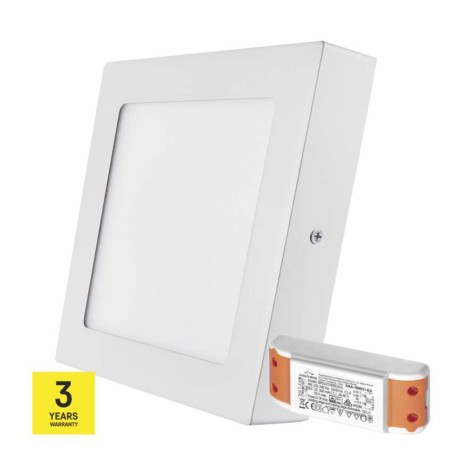 LED panel TRIAK 170×170, čtvercový přisazený bílý, 12W t. b.