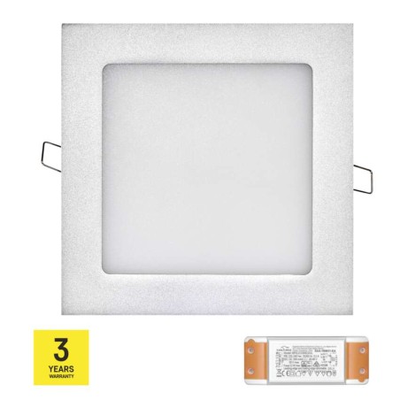 LED panel TRIAK 170×170, čtvercový vestavný stř., 12W n.b.