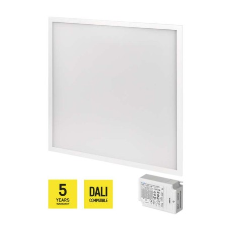 LED panel DALI 60×60, kvadratni, vgradni, bel, 40W IP20 NW