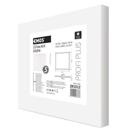 LED panel 60x60 40 W IP20/IP44 NW