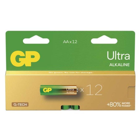 GP Ultra Alkáli elem AA 12db