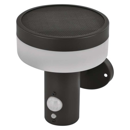 LED zahradní solární nástěnné svítidlo TERION, čidlo soumraku, 12,5 x 14,7 x 14,2 cm