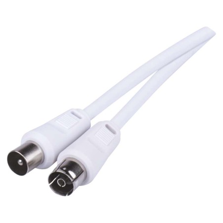 Antennen-Koaxialkabel, geschirmt 7,5m - gerader Stecker