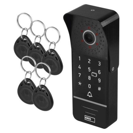 EMOS Ajtóra szerelhető színes kameraegység monitorokhoz és videó kaputelefonokhoz EM-10AH