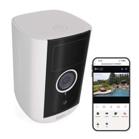 GoSmart Outdoor IP Kamera mit WiFi IP-210 SNAP, batteriebetrieben