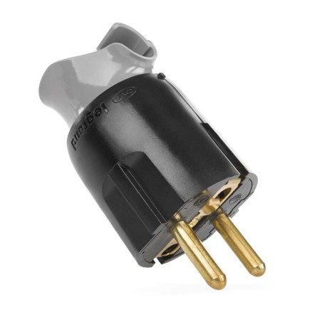 Legrand vidlice otočná, černá