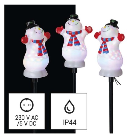 LED projektor – hóemberek, 1,8 m, kültéri és beltéri, RGB