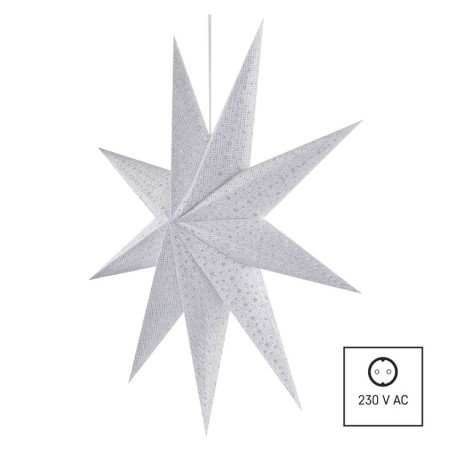 LED Papierstern zum Aufhängen, 60 cm, Innen