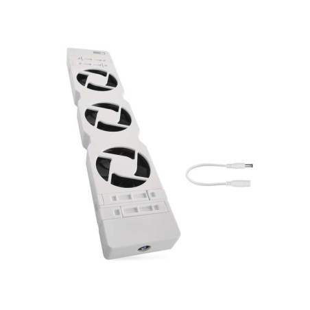 Radiátor fűtéserősítő ventilátor - KIEGÉSZÍTŐ egység, fehér