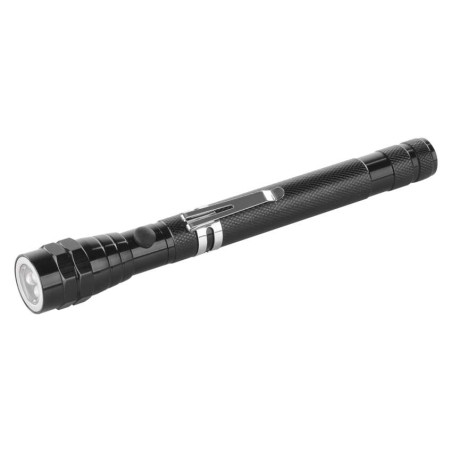 Latarka metalowa LED 15 lm, teleskopowa 4× LR44