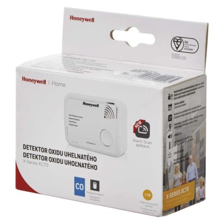 Detektor oxidu uhelnatého v místnosti Honeywell XC70-CS