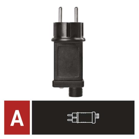 Napájecí zdroj pro vánoční spojovací osvětlení Profi/Standard, venkovní i vnitřní, časovač
