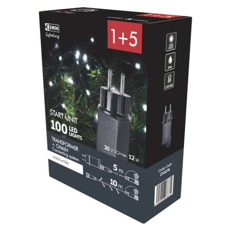 Osnovni set za povezovalni niz Klasik, 10m, hladna bela