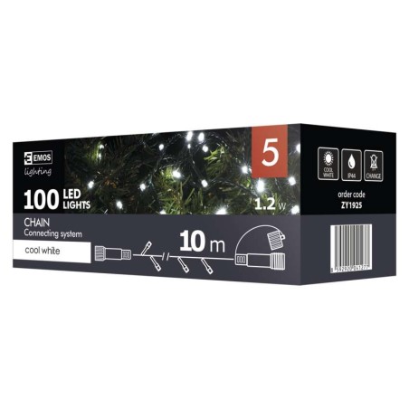Povezovalni niz 100 LED, 10 m, hladna bela
