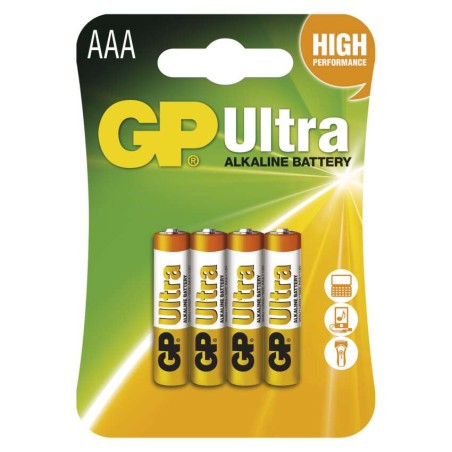 GP Ultra Alkáli elem AAA 4db/bliszter