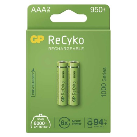 Polnilna baterija GP ReCyko 1000 mAh HR03 (AAA)