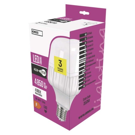 LED Lampe Classic T140 / E40 / 44,5 W (270 W) / 4 850 lm / Neutralweiß