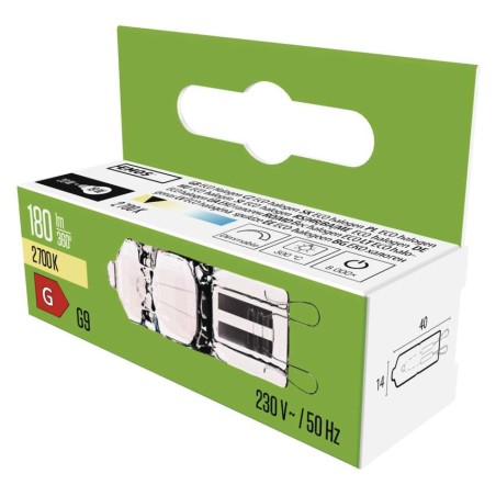 Żarówka halogenowa Eco JC 20W G9 ciepła biel