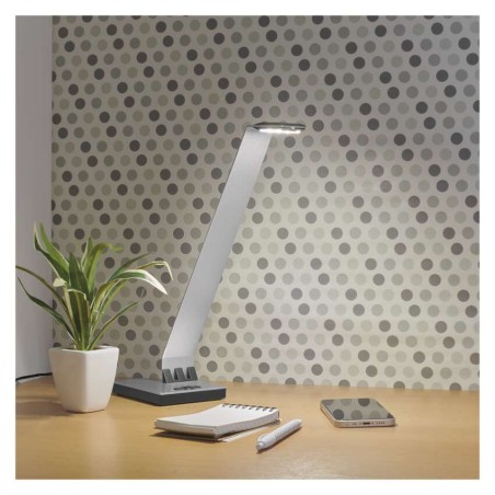 Namizna LED svetilka ALVIN srebro