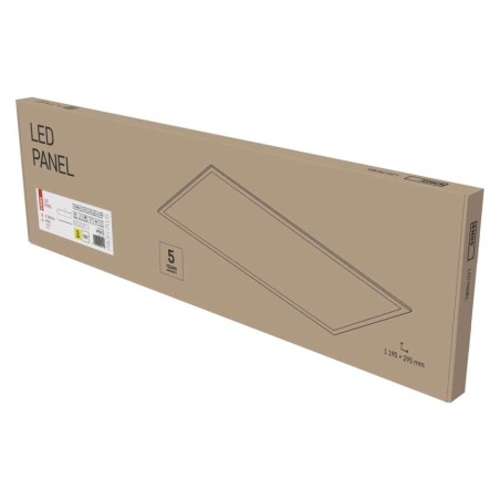 LED panel PROXO 30×120, pravokotni, vgradni,bel, 40W IP20 NW