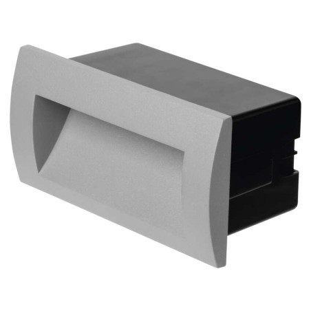 Orientacijsko LED svetilo DIRAL, vgradno, kvadratno, 3W, IP65, toplo bela