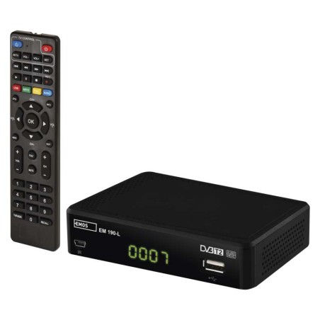 Dekoder DVB-T2 EMOS EM190-L HD