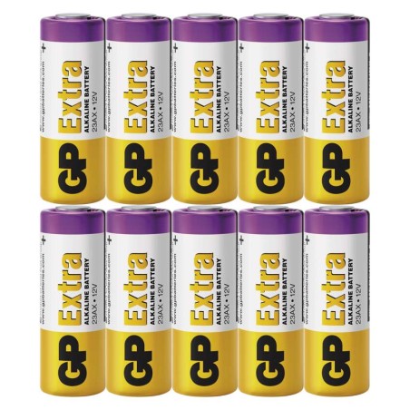 Alkalická speciální baterie GP 23AFX (MN21, V23GA) 12 V, 10 ks