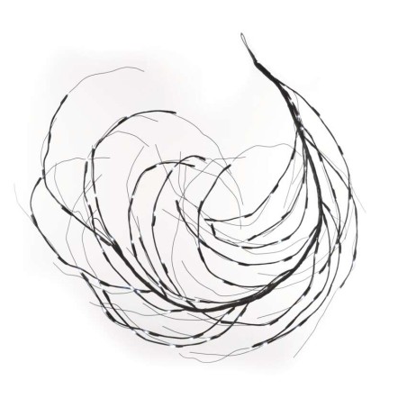 LED dekoracija - vejice, 150cm, zunanja, CW, timer