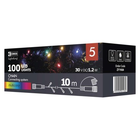 Povezovalni niz 100 LED, 10 m, multicolor