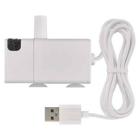 Tartalék vízszivattyú vízszökőkutakhoz, fehér