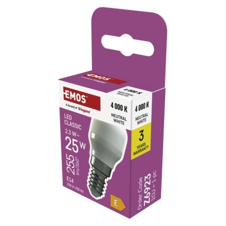 LED žarnica za hladilnik ST26 / E14 / 2,3 W (25 W) / 255 lm / nevtralno bela