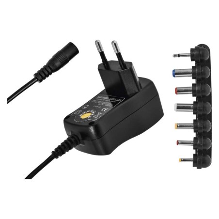 Netzteil 600 mA, universal, schaltend + Adapterstecker