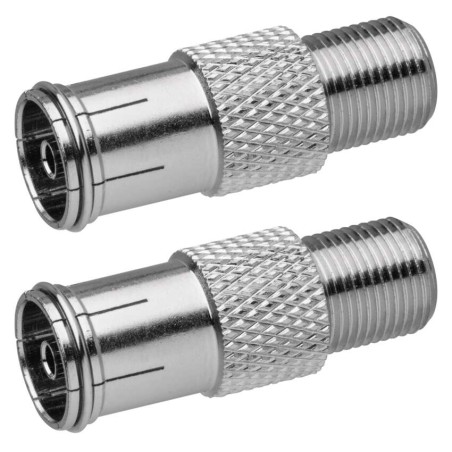 Reduktion F-Buchse – IEC-Buchse