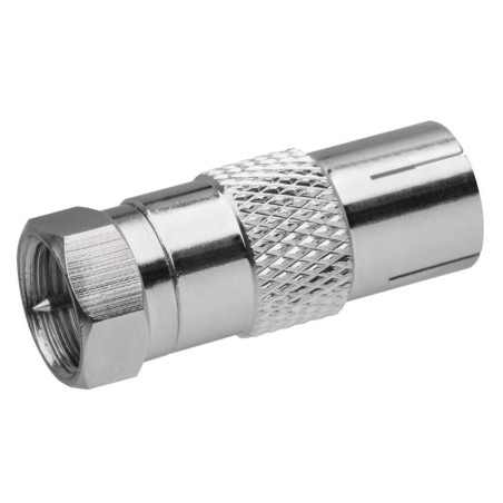 Reduktion F-Stecker – IEC-Buchse, 10 Stk.