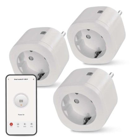 Set GoSmart: 3x WiFi-Steckdose IP-3002S