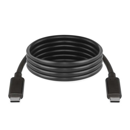 Kabel USB-C / USB-C, 2.0, polnjenje, podatki, 1 m, črna
