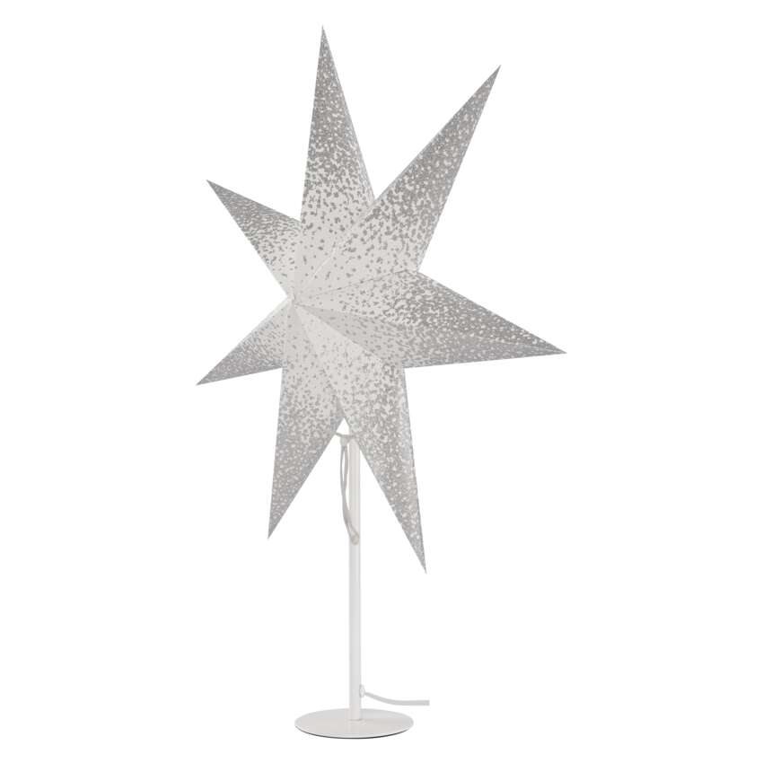 LED Papierstern mit Ständer, 45 cm, Innen