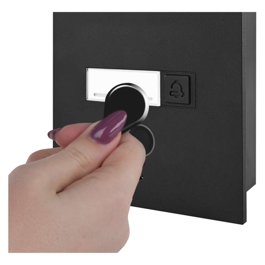 Čítačka RFID čipov a snímač odtlačkov prstov na kamerovej jednotke GoSmart IP-880A 2WIRE