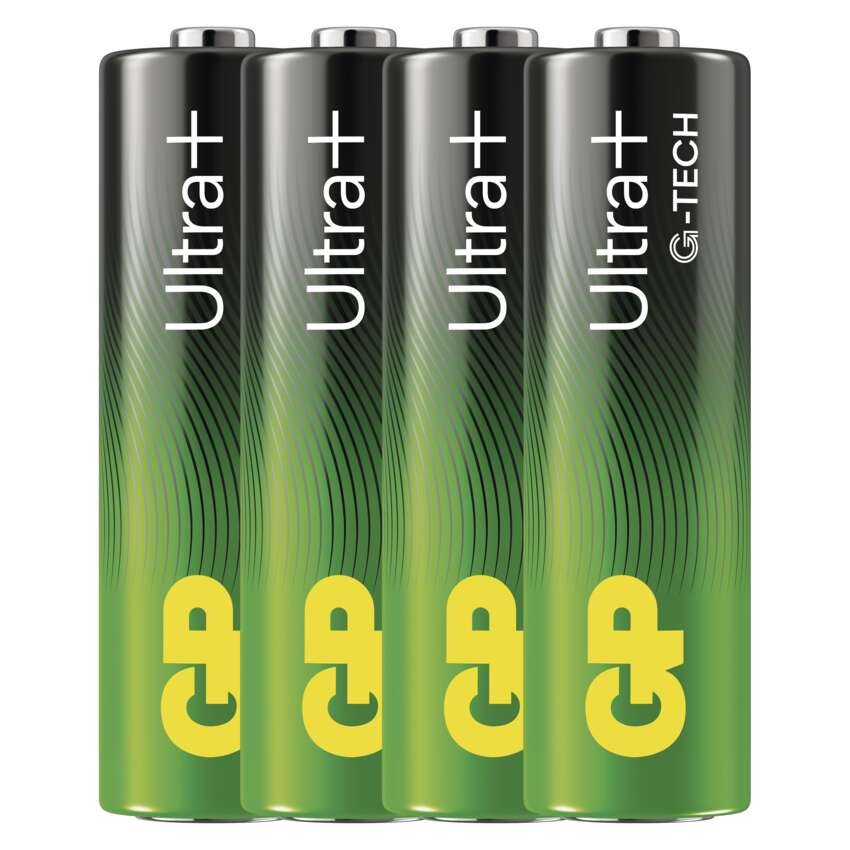 Alkalická batéria GP Ultra Plus LR6 (AA), 4 ks