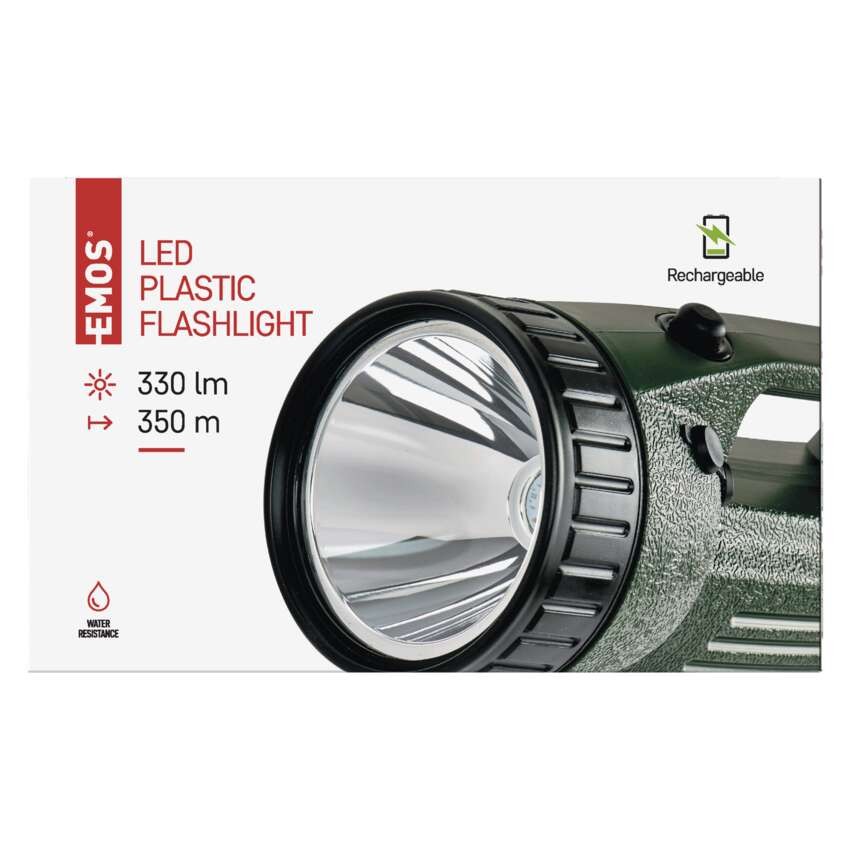 Latarka ładowalna 3810 LED 10W, 330 lm, SLA 4000mAh