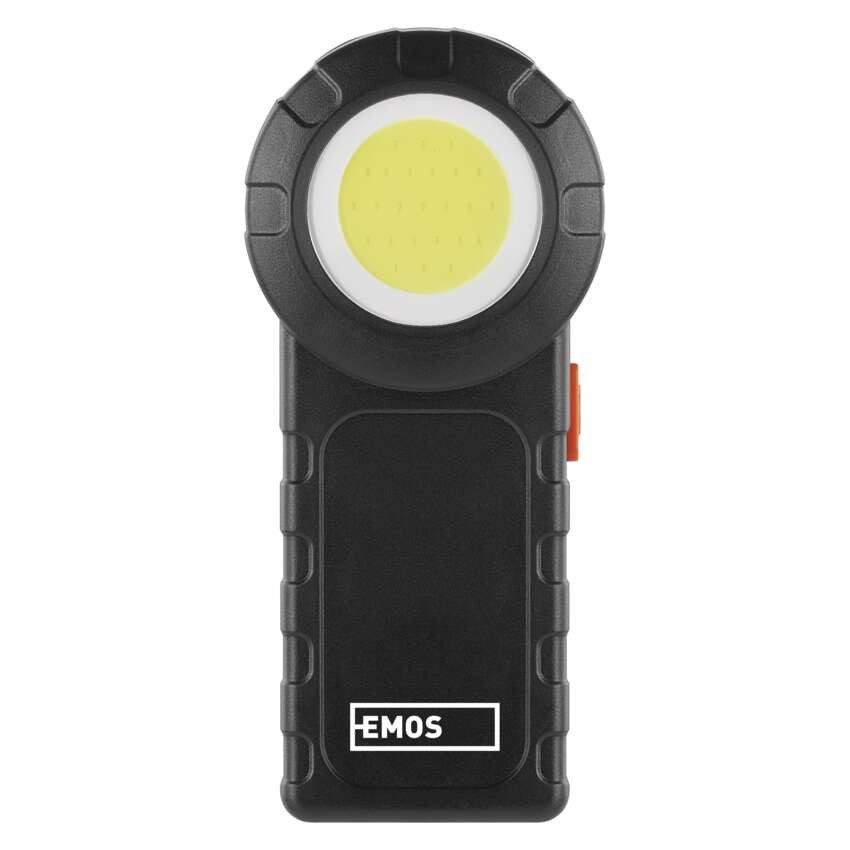COB LED svietidlo plastové, 3× AAA, 12 ks